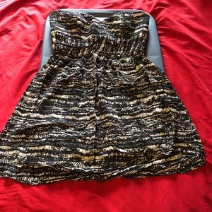 Mini Strapless Dress